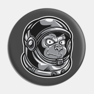 Astronaut Ape Pin