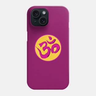 Spiritual Awakening Yoga Meditation Om Aum Symbol Phone Case