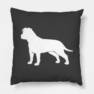 American Staffordshire Terrier Silhouette AmStaff Pillow