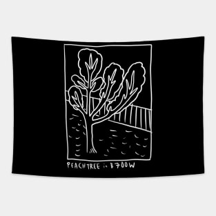 Peach Tree Deux Tapestry