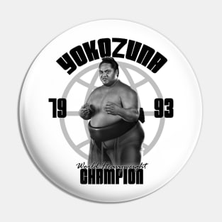 1993 World Champion Rodney Anoa'i (vintage BW) Pin