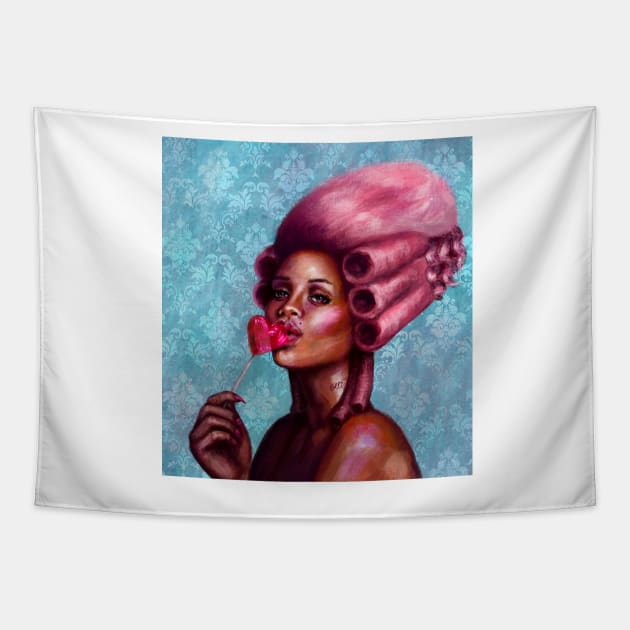 Yas, Queen, Madam Lolli Tapestry by ArtInPi