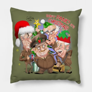 Dads army Christmas Pillow