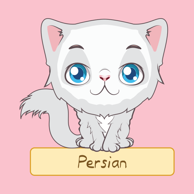 Persian Cat by Garlicky