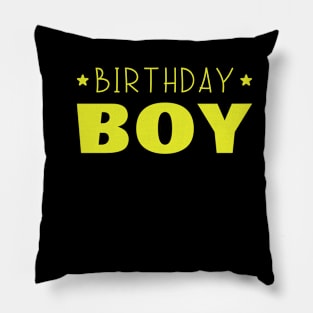 Birthday Boy Pillow