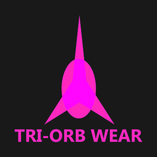 TRI-ORB WEAR PINK SMALLER FORM LOGO WITH FIT LOGO T-Shirt