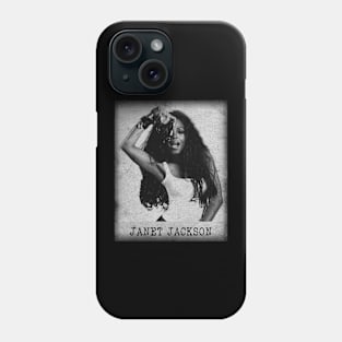 Janet Jackson // Minimalist Fanart Tribute Phone Case