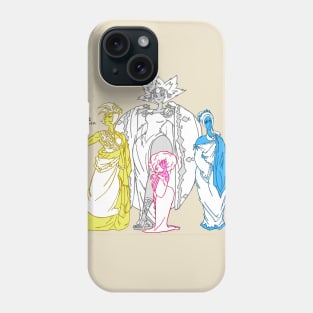 Goddess Diamonds 2 Phone Case