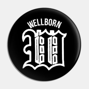 Wellborn W White Pin