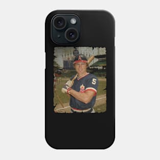Brian Downing in Los Angeles Angels of Anaheim Phone Case