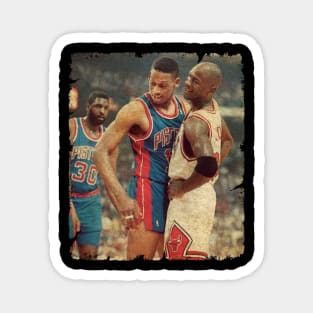 Dennis Rodman vs Michael Jordan Magnet