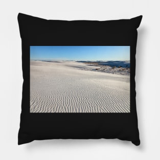 White Sand Dunes Pillow