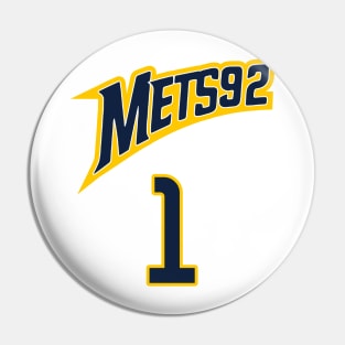 Victor Wembanyama METS92 Jersey (Front/Back) Pin