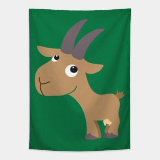 Cute Little Goat Tapestry