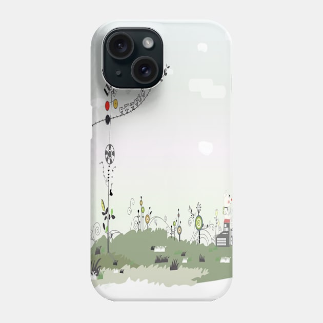 Be happy. Phone Case by Jogi