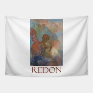 Pegasus by Odilon Redon Tapestry