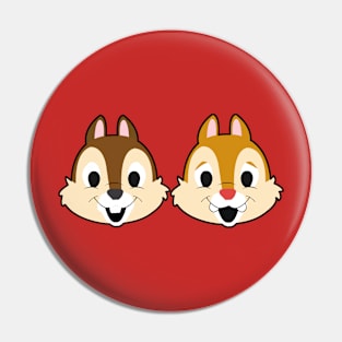 Cartoon Chipmunks Pin