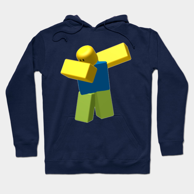 Dabbing Roblox Noob Dab Roblox Hoodie Teepublic - roblox logo dab noob