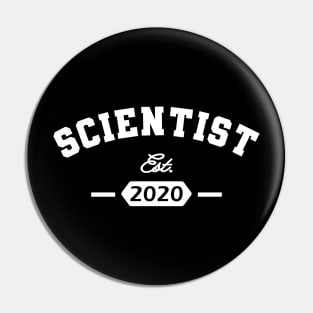 Scientist Est. 2020 Pin