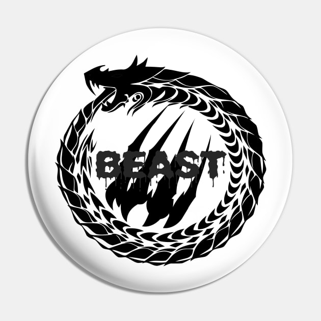 real beast Pin by carismashop