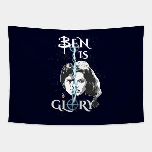 Ben is Glory Tapestry by rednessdesign