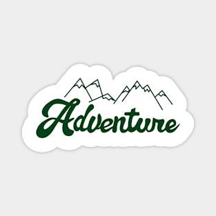 Go Adventure - Green Magnet