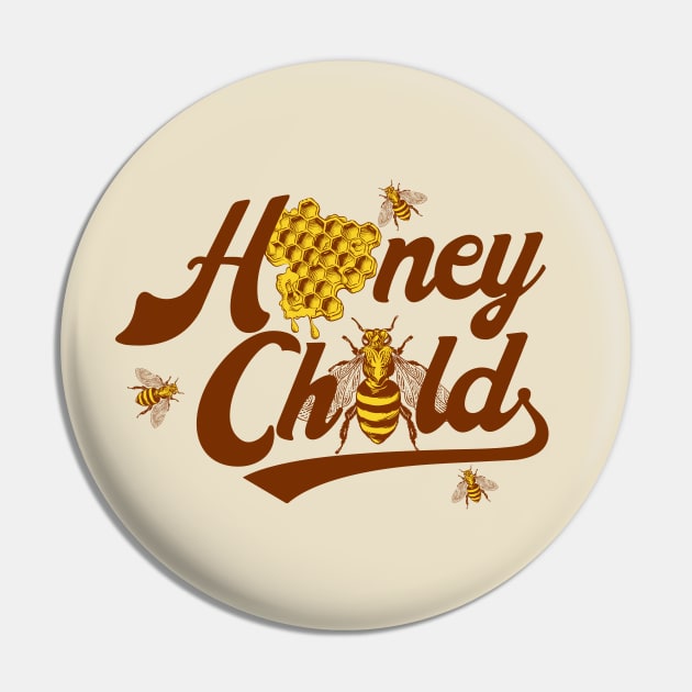 Honey Child Pin by My Happy-Design