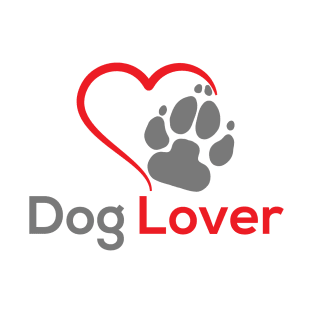 Dog Lover Quote Paw Print and Heart T-Shirt