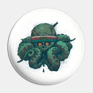 Cephalopodic Carnage Pin