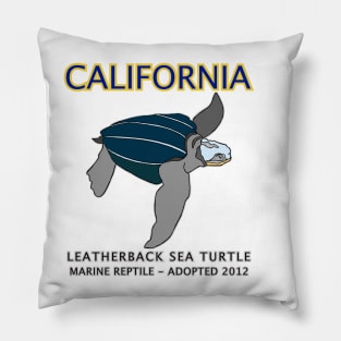 California - Leatherback Sea Turtle - Original Pillow