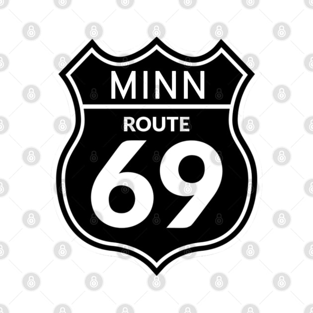 Minnesota Route by GreenGuyTeesStore