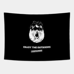 Enjoy The Outdoors Tapestry