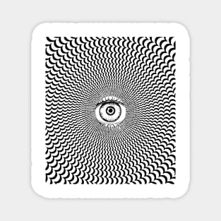 Trippy Eye - I See You Through You Magnet