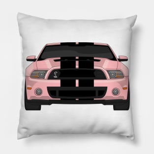 MUSTANG SHELBY GT500 PINK Pillow