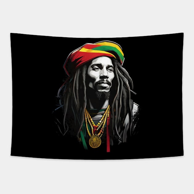 Bob Marly Tapestry by unn4med