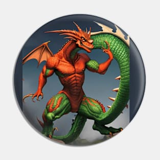 dragon mutant Pin