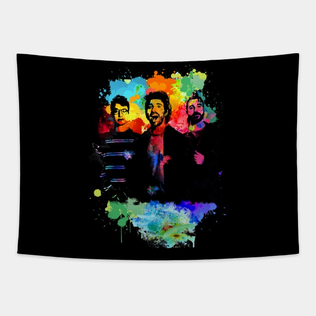 AJR SPLASH RAINBOWS VINTAGE Tapestry by sgregory project