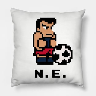 8-Bit Soccer - New England Pillow