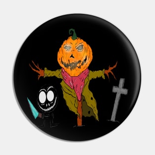 Scarecrow Pin