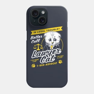 I'm Not A Cat Filter Lawyer Phone Case