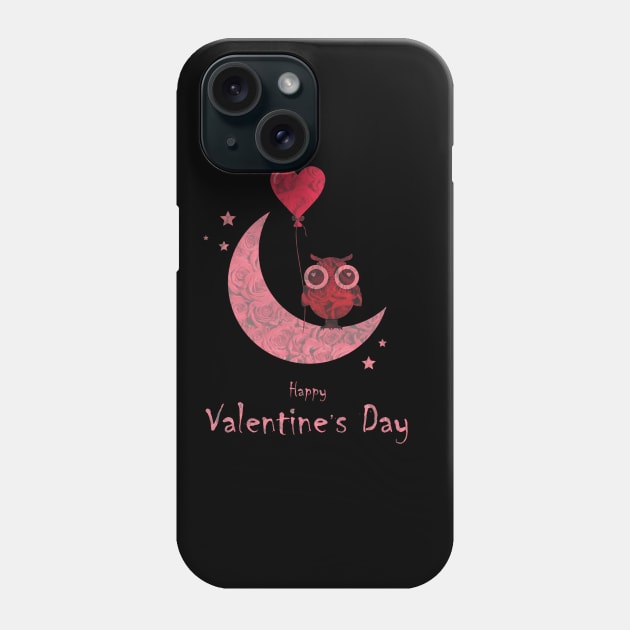 Happy Valentines Day Phone Case by FluffigerSchuh