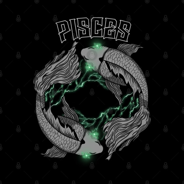 Lightning Pisces (Green) by RampArt