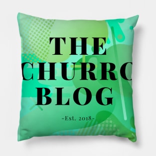 The Churro Blog Green Lava Lamp Pillow