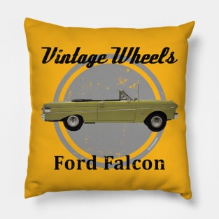 Vintage Wheels - Ford Falcon Pillow