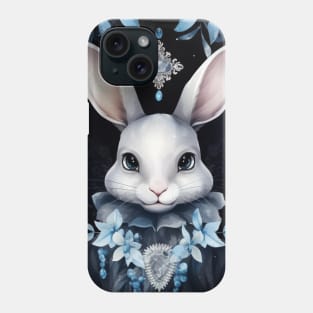 White rabbit Phone Case