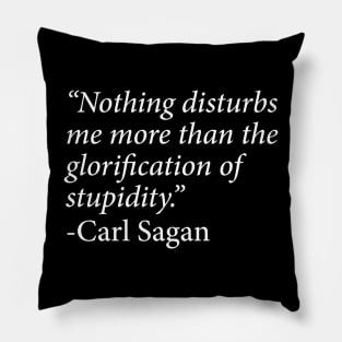 Carl Sagan Quote Pillow