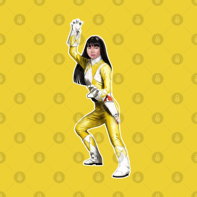 Mighty Morphin Power Rangers Yellow by BigMike