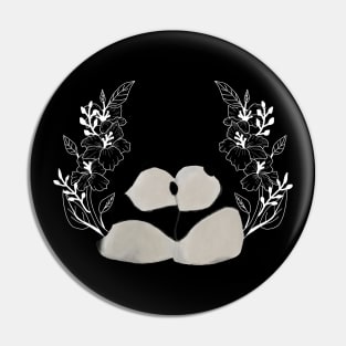 Panda love Pin