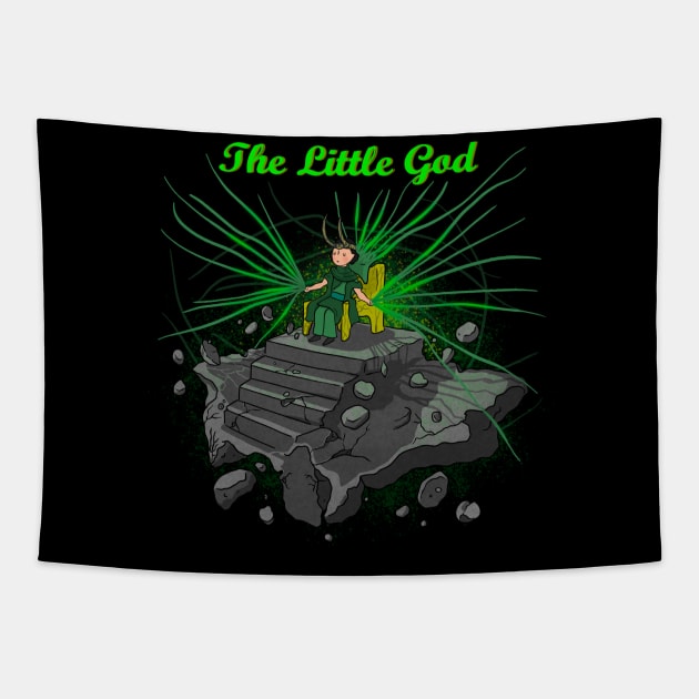 The Little God Tapestry by MarianoSan