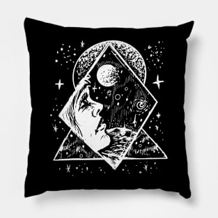 Space Witch Goth, Mind's Eye, Pagan, Occult Pillow